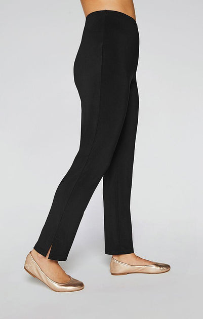  Women's Pants High-Rise Vented Ankle-Cut Pants Pant for Women  (Color : Green, Size : Small) : Clothing, Shoes & Jewelry