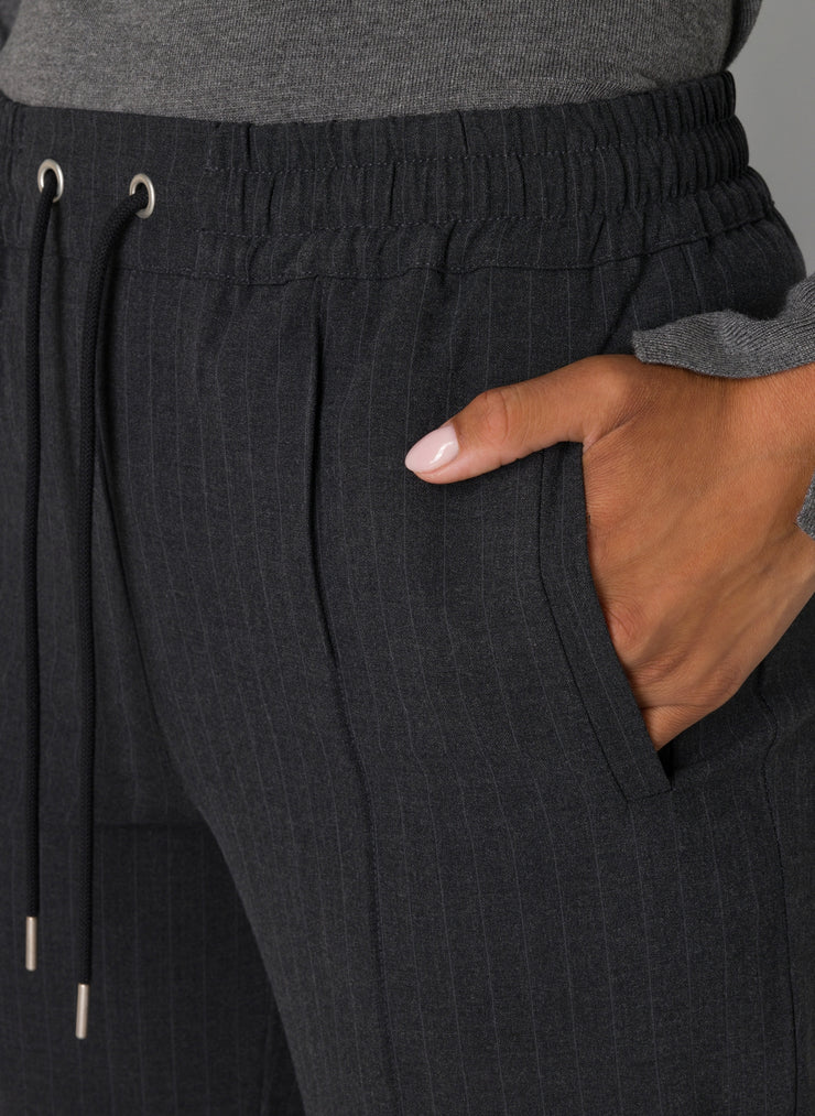 Oifa Pinstripe Drawstring Pant