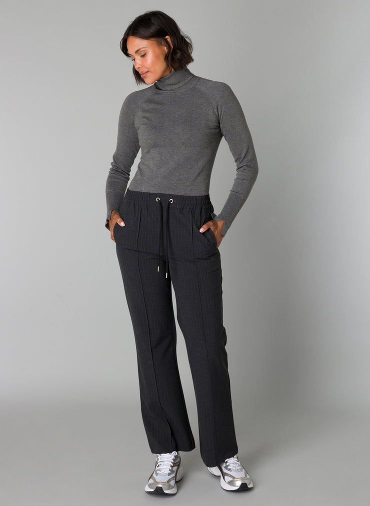 Oifa Pinstripe Drawstring Pant