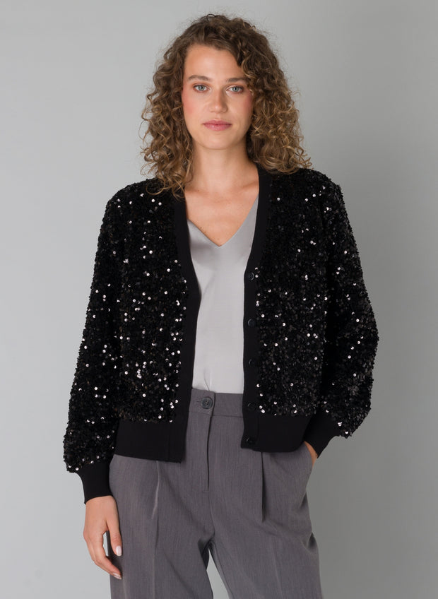 Sequin Cardigan