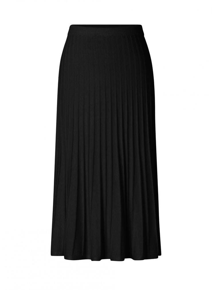 Petra Pleated Knit Skirt