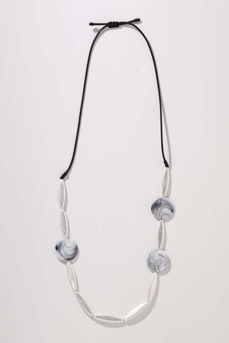 Marble Discs Necklace