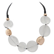 Necklace Clear Multi Bead