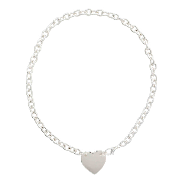 Heart w/ Clasp Necklace