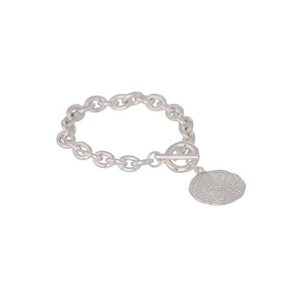 Silver Charm Bracelet-Watch Us Women Oakville