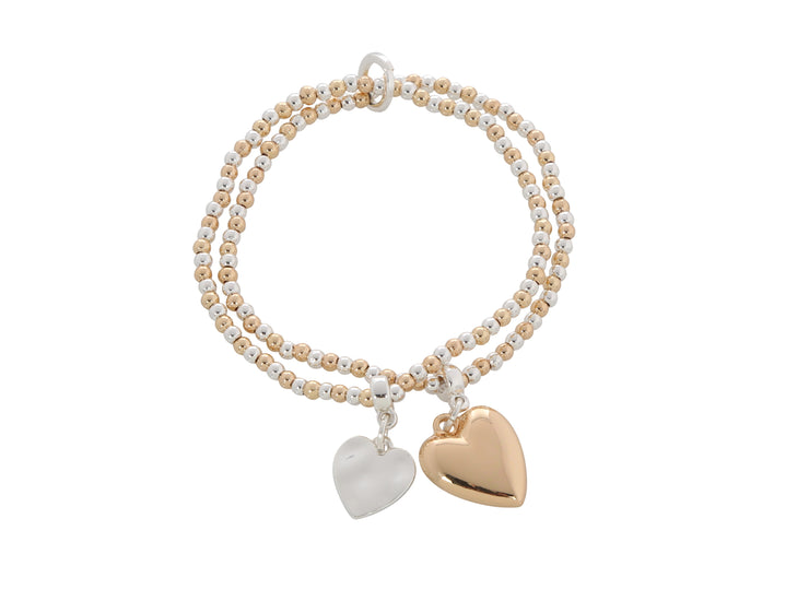 Heart Charms Bracelet