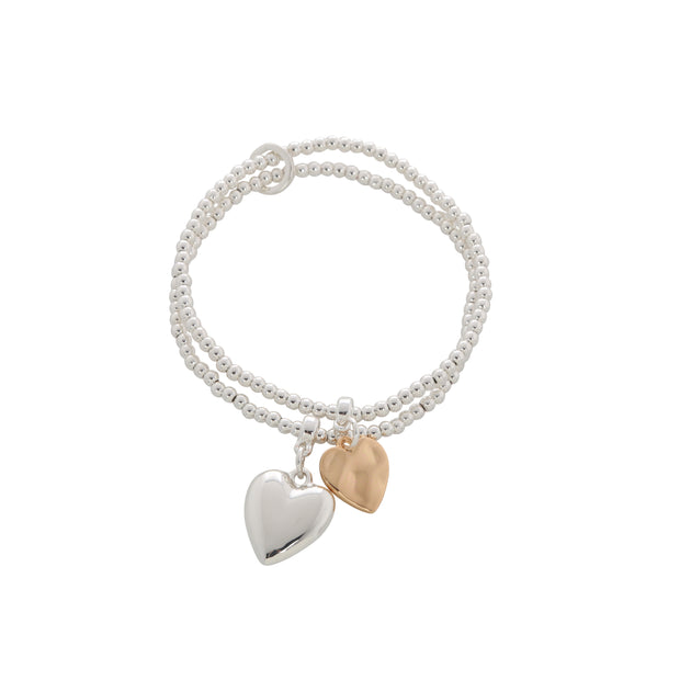 Heart Charms Bracelet