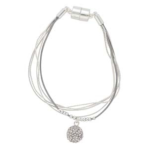 Silver Strands Bracelet