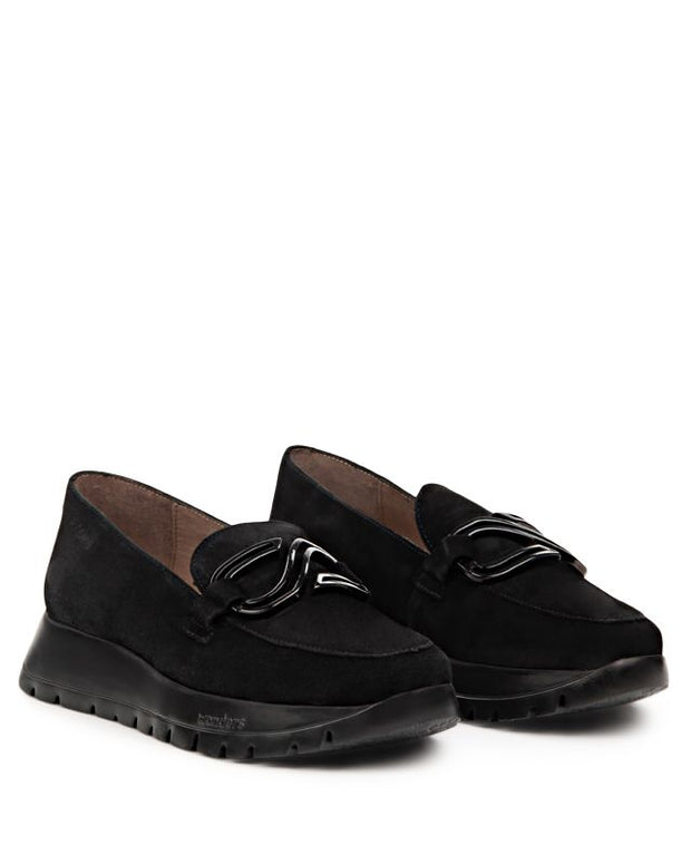 Wonders Buckle Loafers