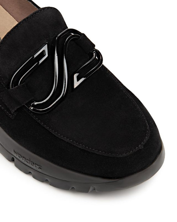 Wonders Buckle Loafers
