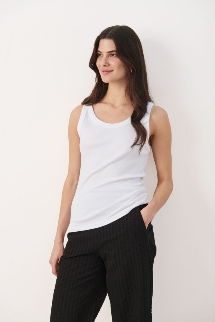 Crew Neck Arvida Cotton Tank-Watch Us Women Oakville