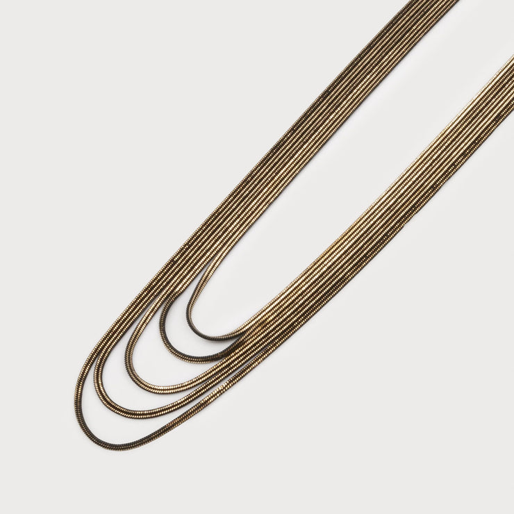 Multistrand Chain Necklace