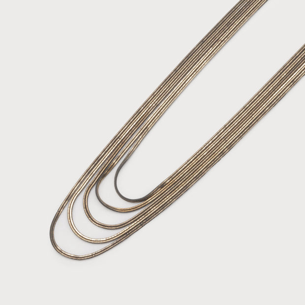Multistrand Chain Necklace