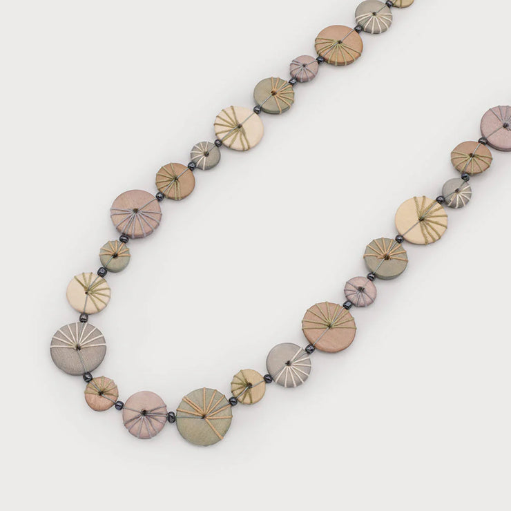 Wood Disc Necklace
