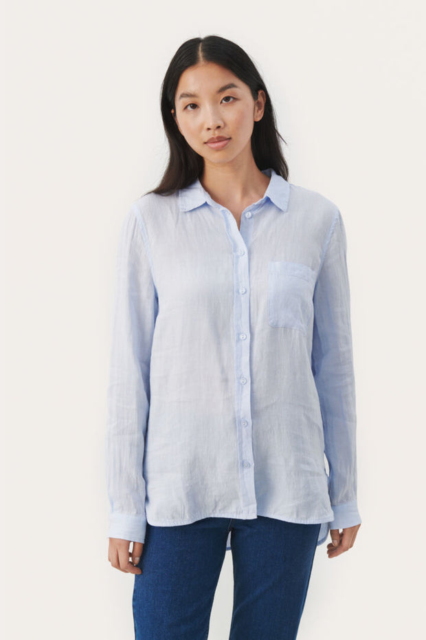 Kivas Relaxed Fit Linen Shirt-Watch Us Women Oakville
