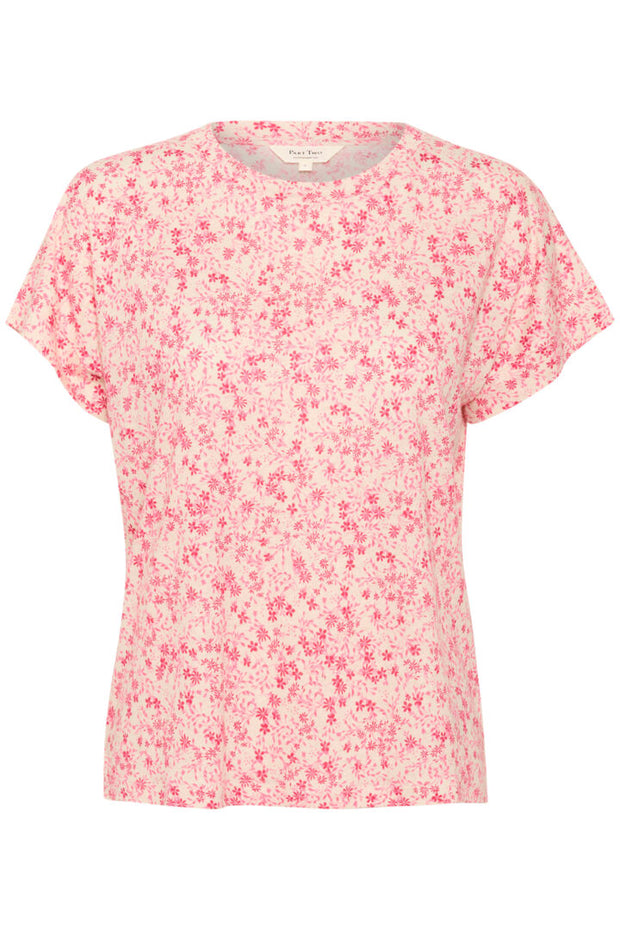 Emelie Floral Linen T-Shirt-Watch Us Women Oakville