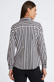 Mary Stripe No Iron Shirt