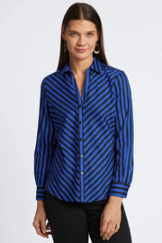 Mary Stripe No Iron Shirt