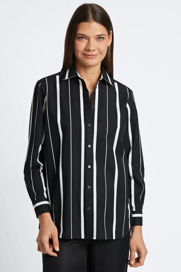 Boyfriend Striped Shirt