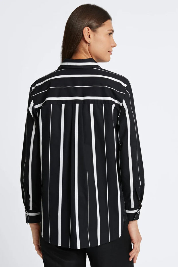 Boyfriend Striped Shirt