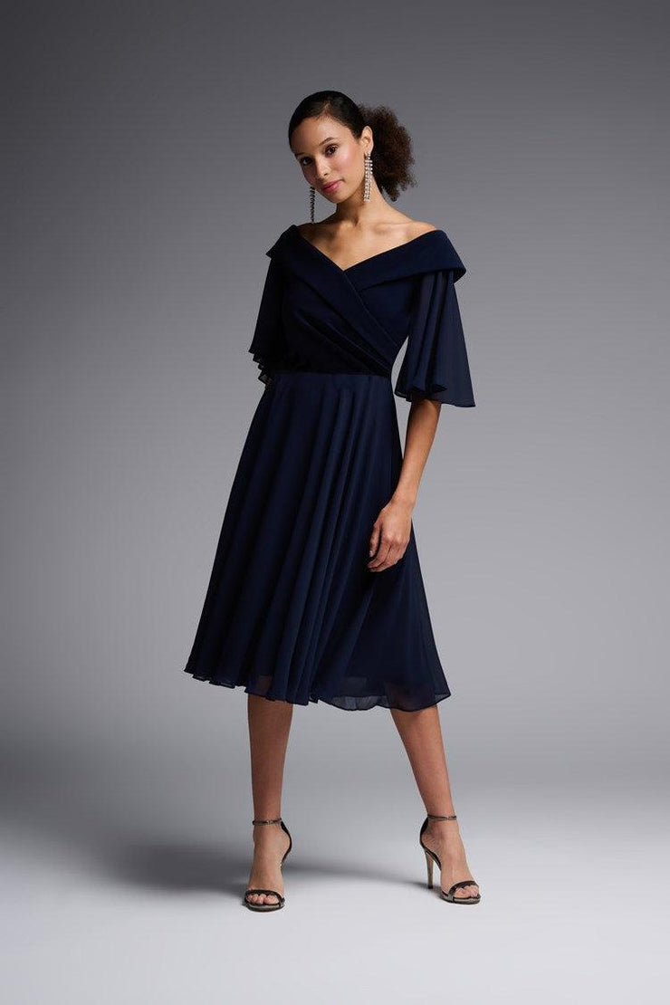 flutter sleeve off shoulder dress-Fit And Flare Off-Shoulder Dress-Watch Us Women Oakville flutter sleeve off shoulder dress-Fit And Flare Off-Shoulder Dress-Watch Us Women Oakville