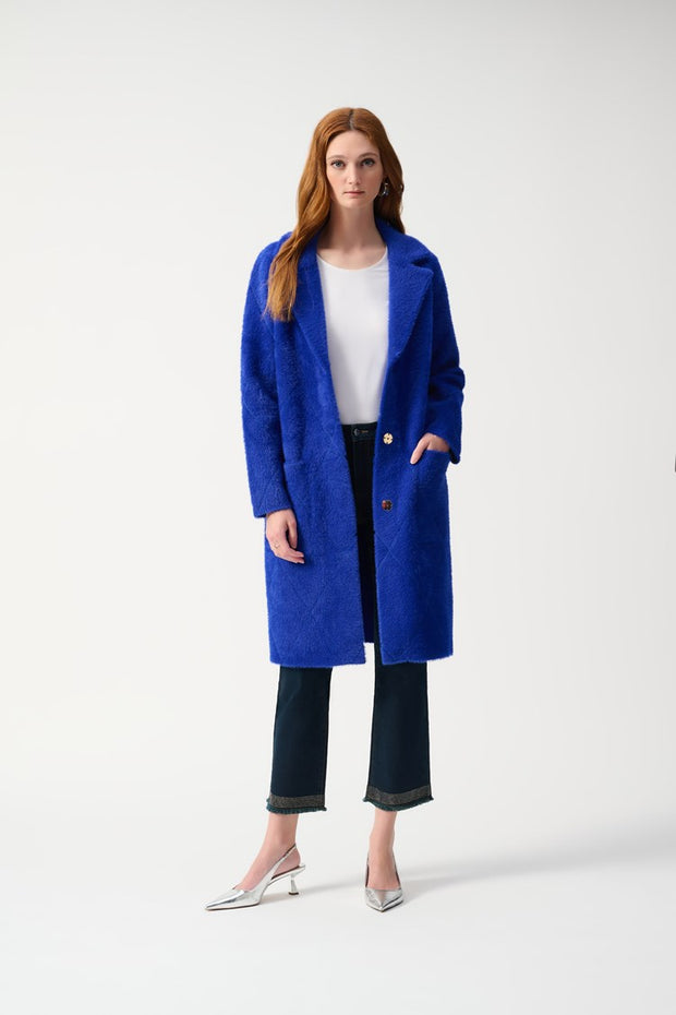 Notched Collar Coat