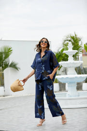Pia's Printed Linen Pant