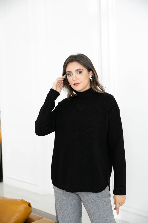 Rebecca's Ribbed Sweater