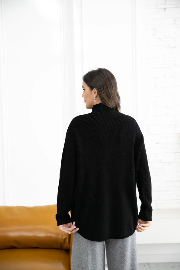 Rebecca's Ribbed Sweater