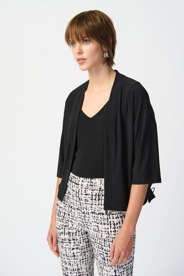 Silky Knit Cover Up With Taffeta Back-Watch Us Women Oakville