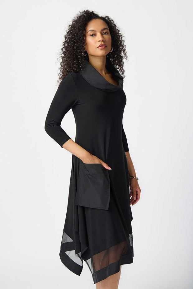 Silky Knit Handkerchief Dress-Watch Us Women Oakville