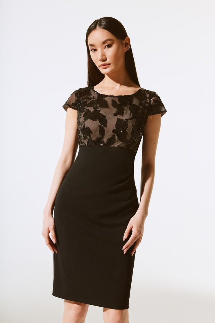 Scuba Crepe Sheath Dress