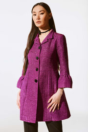 Textured Jacquard Coat