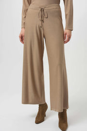 Sequined Sweater Knit Culotte Pants