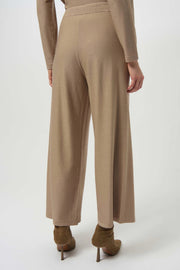 Sequined Sweater Knit Culotte Pants