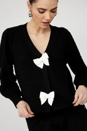 Plush Bows Cardigan