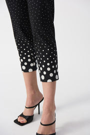 Millennium Dot Print Straight Pants