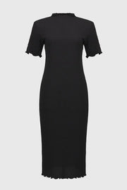 Novelty Knit Midi Sheath Dress