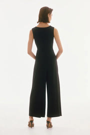 Signature | Silky Knit Sleeveless Culotte Jumpsuit