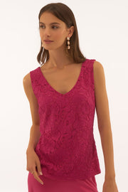 Signature | Stretch Lace V-Neck Camisole