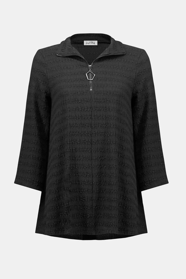 Textured Knit A-Line Tunic