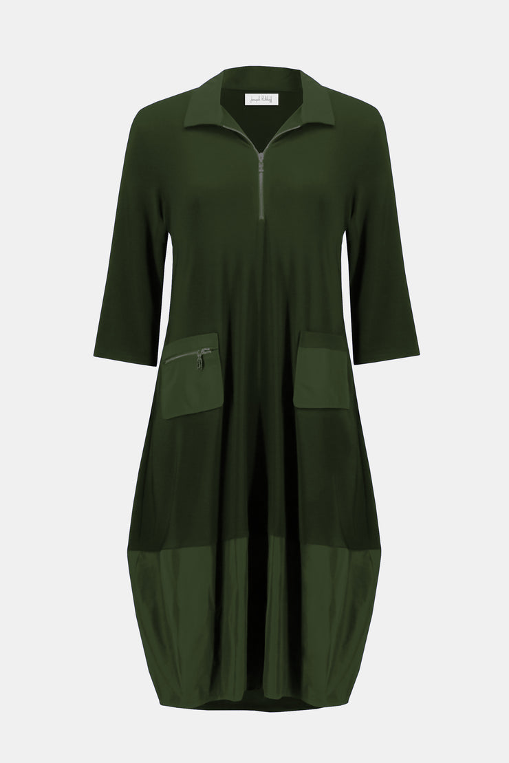 Silky Knit & Memory Cocoon Dress