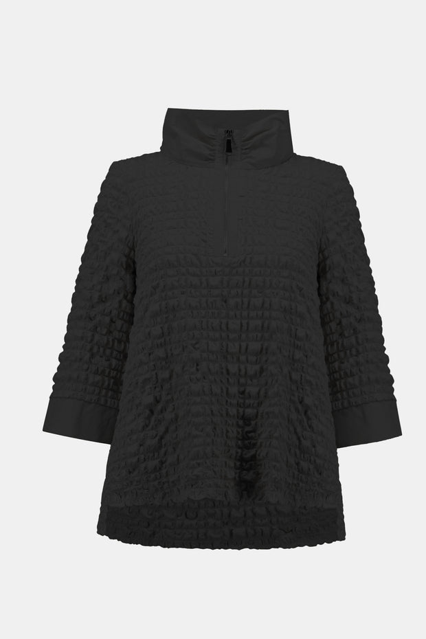 Bubble Jacquard A-Line Top