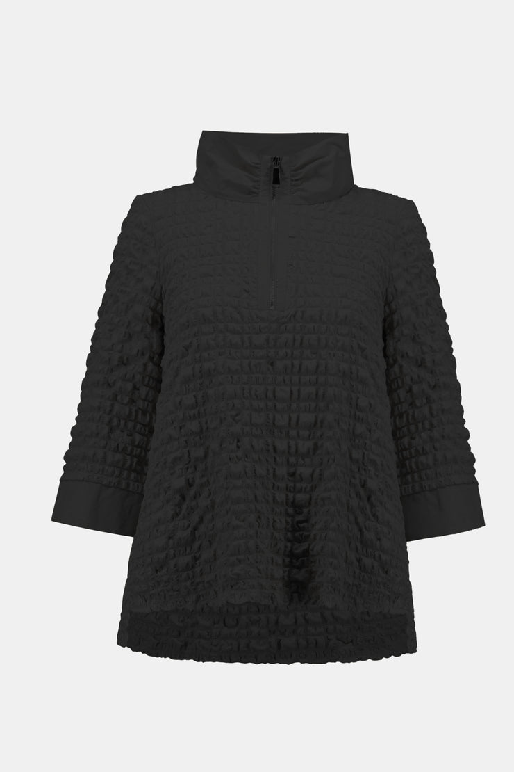 Bubble Jacquard A-Line Top