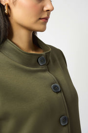 Scuba Jersey Straight Coat