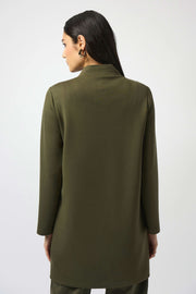 Scuba Jersey Straight Coat
