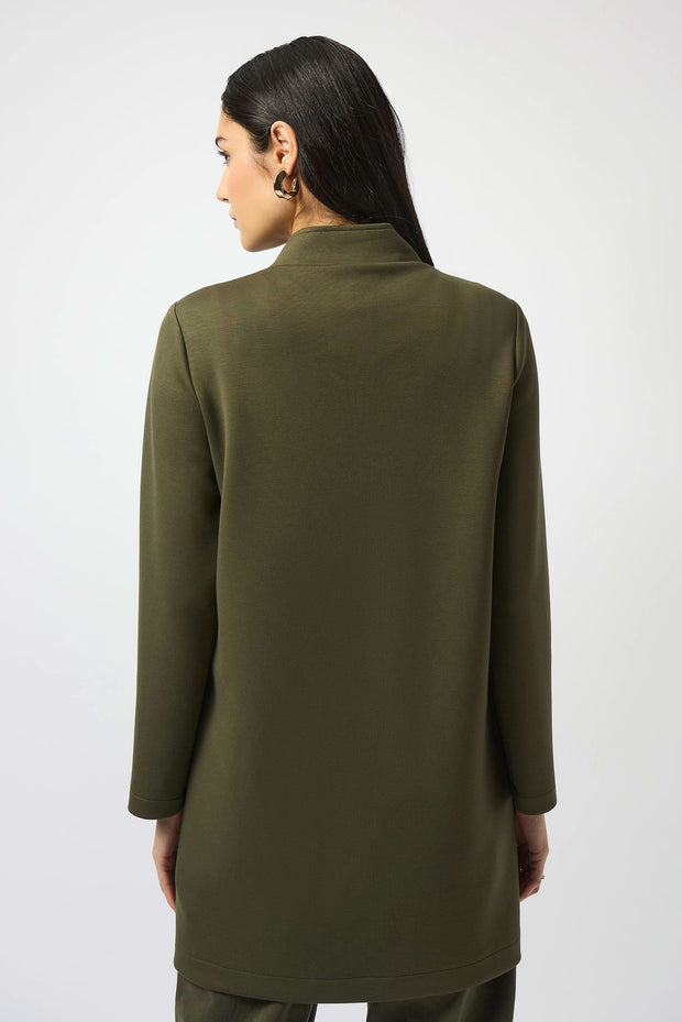 Scuba Jersey Straight Coat