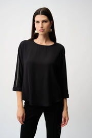 Recycled Soft Twill Boxy Top