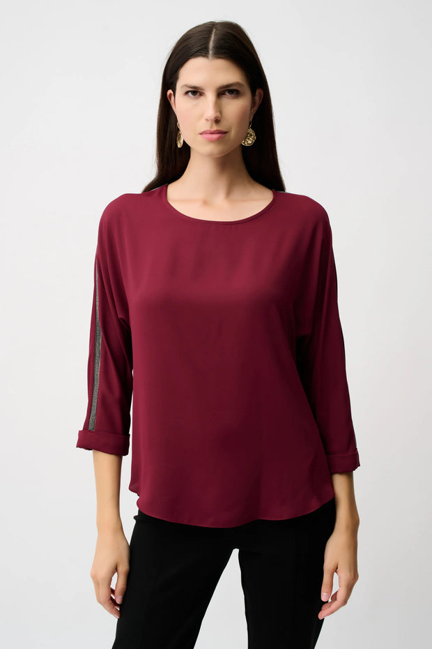 Recycled Soft Twill Boxy Top