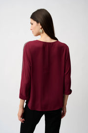 Recycled Soft Twill Boxy Top